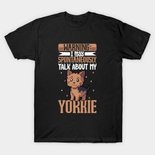 Yorkshire Terrier lover T-Shirt